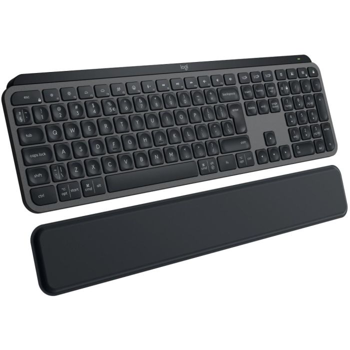 Logitech MX Keys S Wireless Keyboard Graphite w/PR USL Teclado Inalámbrico Bluetooth QWERTY Retroiluminado Grafito Recargable