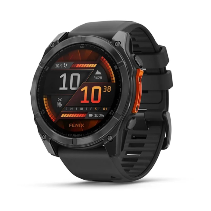 Garmin Fenix 8 3,56 cm (1.4") AMOLED 51 mm Digital 454 x 454 Pixeles Pantalla táctil Gris Wifi GPS (satélite) Garmin Fenix 8 3,56 cm (1.4") AMOLED 51 mm Digital 454 x 454 Pixeles Pantalla táctil Gris Wifi GPS (satélite)
