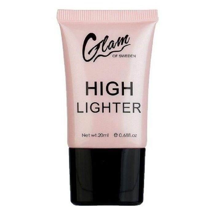 Glam Of Sweden Iluminador Líquido Tono Pink 20 ml para Rostro. Aporta un Brillo Radiante y Acabado Glowy.