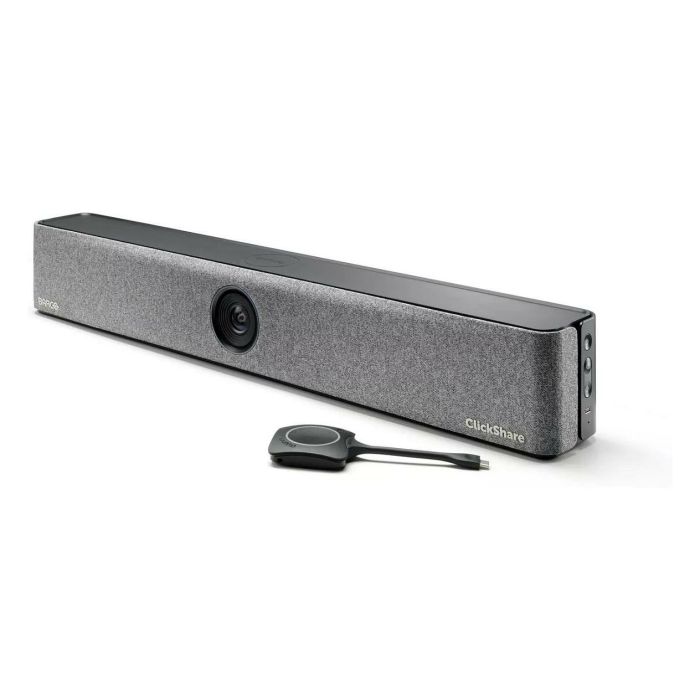 BARCO ClickShare Bar Core con 1 Botón 4K para Salas Pequeñas y Medianas