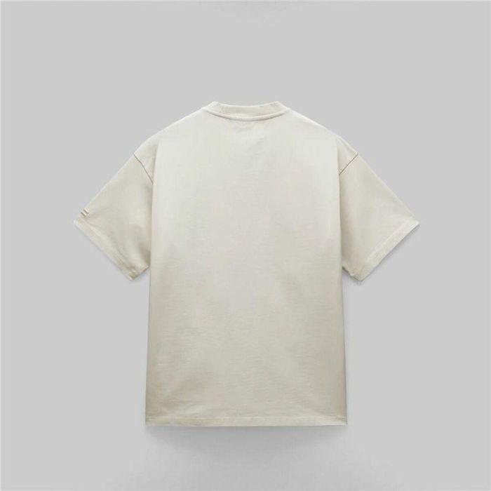 Camiseta de Manga Corta Hombre Napapijri S-Premium Ss Beige Dimity 2 Beige 1