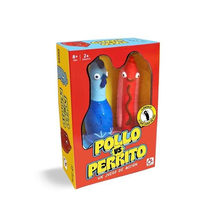 Juego pollo vs perrito. ¿quién será el mejor: pollo o perrito? 26,7 x 18 x 7,5 cm Juego pollo vs perrito. ¿quién será el mejor: pollo o perrito? 26,7 x 18 x 7,5 cm