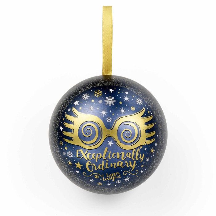 Colgante Gafas Luna Lovegood + Bola de Navidad Harry Potter 2