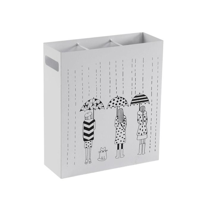 Paragüero Gato En La Lluvia Versa 16x40 cm - Metal (2 Unidades) 1 Paragüero Gato En La Lluvia Versa 16x40 cm - Metal (2 Unidades) 1