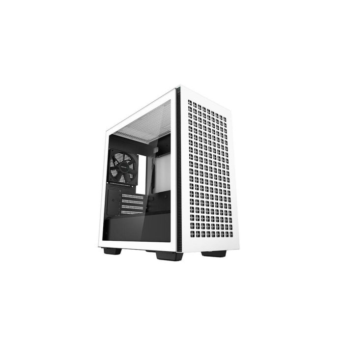 Caja de PC sin fuente de alimentación - DEEPCOOL CH370 (Blanco) - Mini torre - Formato Micro-ATX