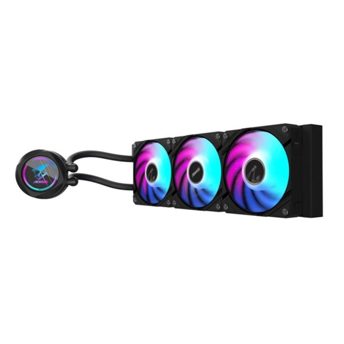 GIGABYTE Refrigeración líquida AIO AORUS WATERFORCE II 360 para CPU - 3 ventiladores ARGB de 120 mm, mecanismo de bloqueo deslizante, DAISY-CHAIN, compatible con Intel LGA 1700 y AMD AM5 1 GIGABYTE Refrigeración líquida AIO AORUS WATERFORCE II 360 para CPU - 3 ventiladores ARGB de 120 mm, mecanismo de bloqueo deslizante, DAISY-CHAIN, compatible con Intel LGA 1700 y AMD AM5 1