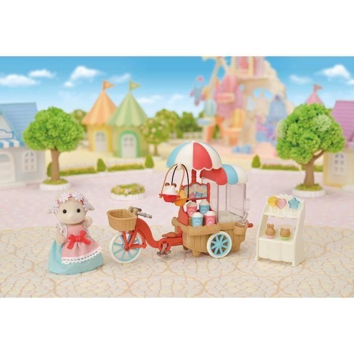 Sylvanian Families SYL5054131056530 Maman Mouton y su puesto de palomitas de maíz para 3 años 2