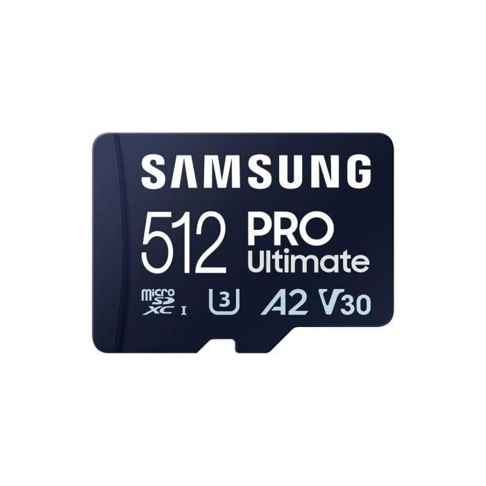 Samsung MB-MY512S 512 GB MicroSDXC UHS-I, Velocidad Lectura 200 MB/s, Escritura 130 MB/s, Clase U3/V30, Resistente Samsung MB-MY512S 512 GB MicroSDXC UHS-I, Velocidad Lectura 200 MB/s, Escritura 130 MB/s, Clase U3/V30, Resistente