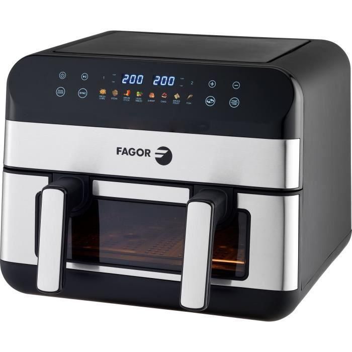 Fagor FAG3508510106368 Freidora sin Aceite Airfryer FGF10 10L 2400W Pantalla Táctil 8 Modos Pregrabados 3 Fagor FAG3508510106368 Freidora sin Aceite Airfryer FGF10 10L 2400W Pantalla Táctil 8 Modos Pregrabados 3