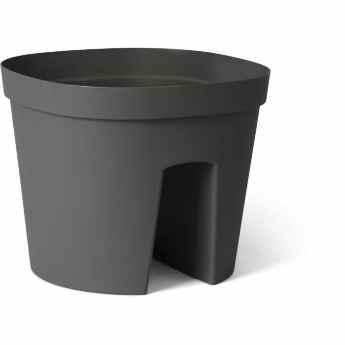 Garden Id 05011339 Maceta Balaustrada Smile Antracita 30 cm con Reserva de Agua, Reciclada y 100% Reciclable, para Barandillas 0 Garden Id 05011339 Maceta Balaustrada Smile Antracita 30 cm con Reserva de Agua, Reciclada y 100% Reciclable, para Barandillas 0