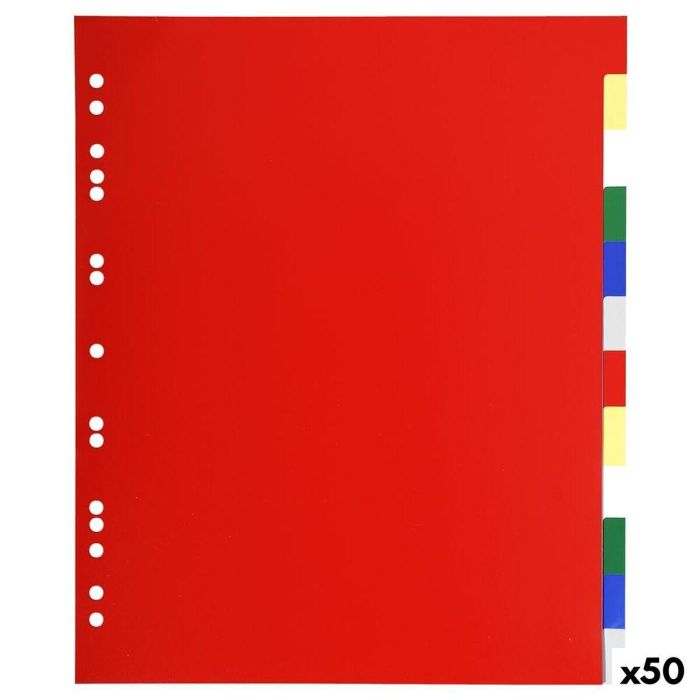 Separadores Exacompta Multicolor A4+ 12 Hojas (50 Unidades)