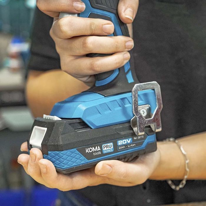 Koma Tools Taladro Percutor / Atornillador Brushless 20V (Sin Batería ni Cargador) 20v-tapb 5