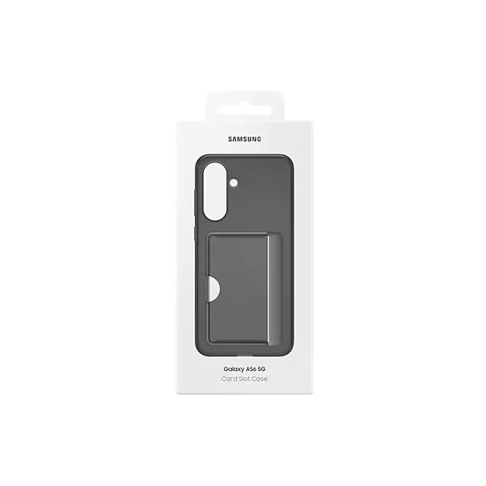 Samsung AAAQN40873 Funda para Samsung Galaxy A56 5G con Tapa Trasera y Tarjetero, Color Negro 3