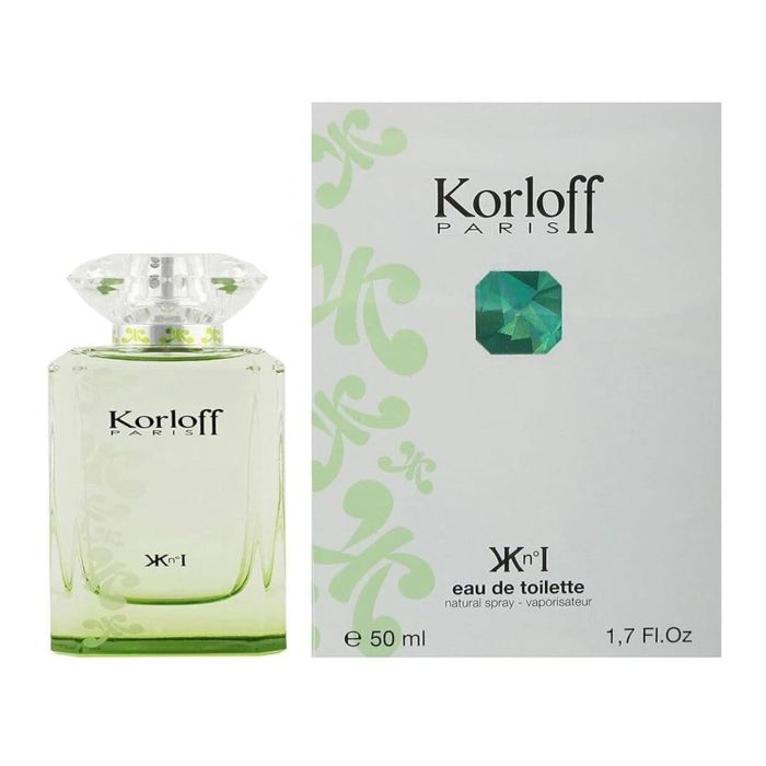 Korloff K nº1 Eau de Toilette para Mujer 50 ml Vaporizador Korloff K nº1 Eau de Toilette para Mujer 50 ml Vaporizador