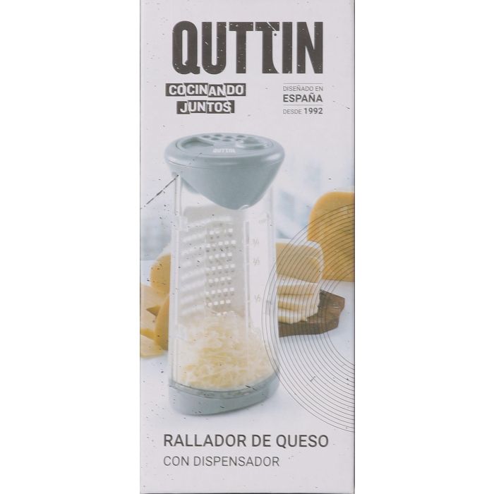 Rallador de Queso con Dispensador Quttin (12 Unidades) 1 Rallador de Queso con Dispensador Quttin (12 Unidades) 1