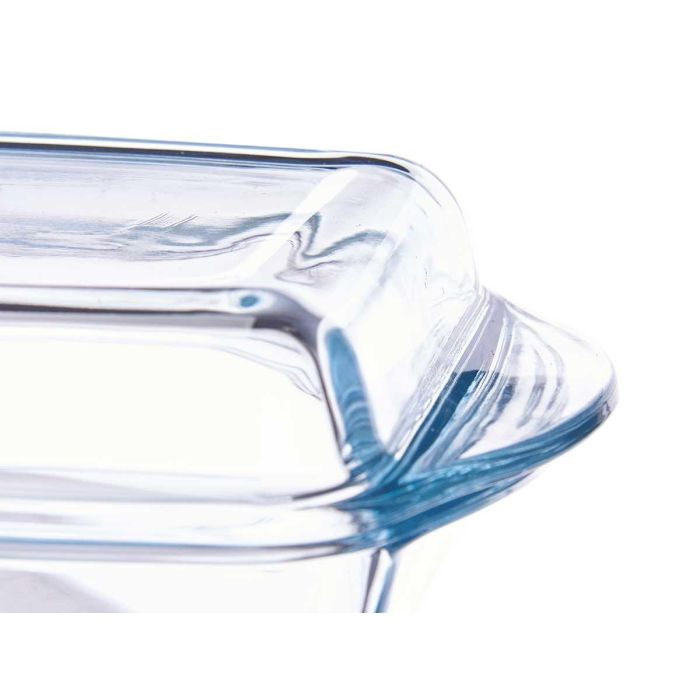 Bandeja con Tapa Borcam 1950 ml Pasabahce 35.5x20x8 cm Vidrio Borosilicato Transparente (4 Unidades) 3 Bandeja con Tapa Borcam 1950 ml Pasabahce 35.5x20x8 cm Vidrio Borosilicato Transparente (4 Unidades) 3