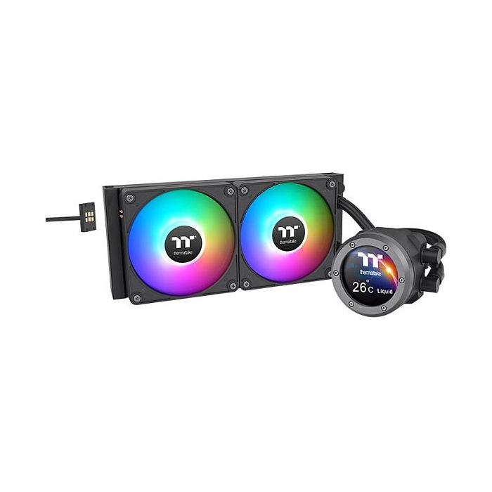 Thermaltake TH240 V2 Ultra EX ARGB - Refrigeración Líquida AIO para CPU, Kit de 240mm con 2 Ventiladores de 120mm ARGB, Negro (CL-W414-PL12SW-A) Thermaltake TH240 V2 Ultra EX ARGB - Refrigeración Líquida AIO para CPU, Kit de 240mm con 2 Ventiladores de 120mm ARGB, Negro (CL-W414-PL12SW-A)