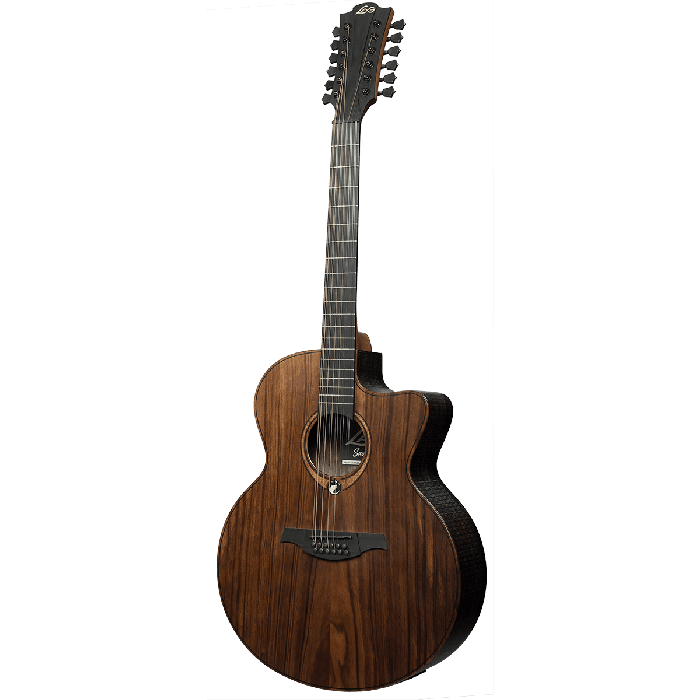 Guitarra Acústica Lâg Jumbo A/E 12 Cuerdas - Sauvage