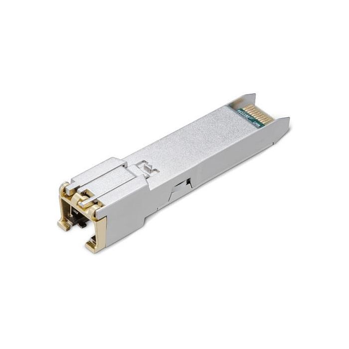 TP-LINK Modulo 10GBASE-T RJ45 SFP+. Transceptor de cobre RJ45 de 10 Gbps, Plug and Play con ranura SFP+, compatible con DDM 3