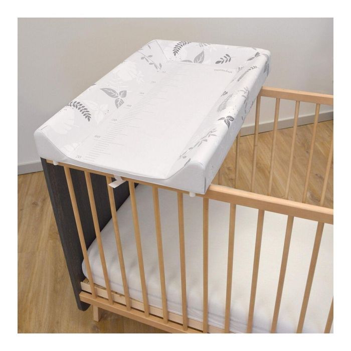 Domiva Cambiador integrado 50 x 80 cm Estampado poemas gris 3