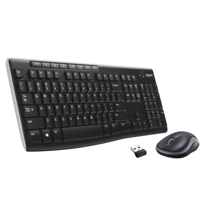 LOGITECH TECLADO + MOUSE MK270 optico wireless Negro LOGITECH TECLADO + MOUSE MK270 optico wireless Negro