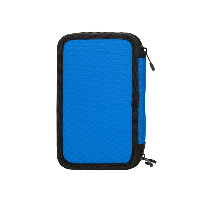 Antartik Plumier Escolar Triple Cremallera Color Azul 36 Piezas 3