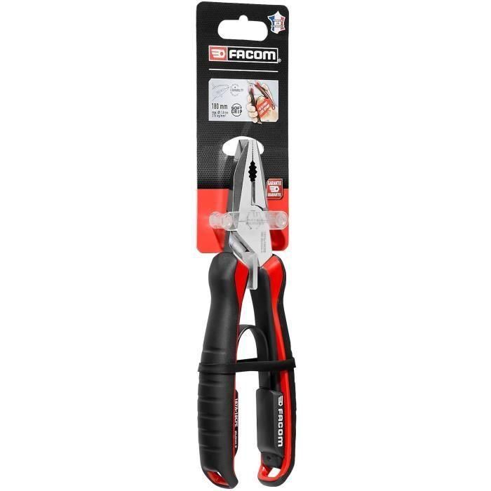 Alicates universales - FACOM - 187A.18CPEPB - 180 mm 2 Alicates universales - FACOM - 187A.18CPEPB - 180 mm 2