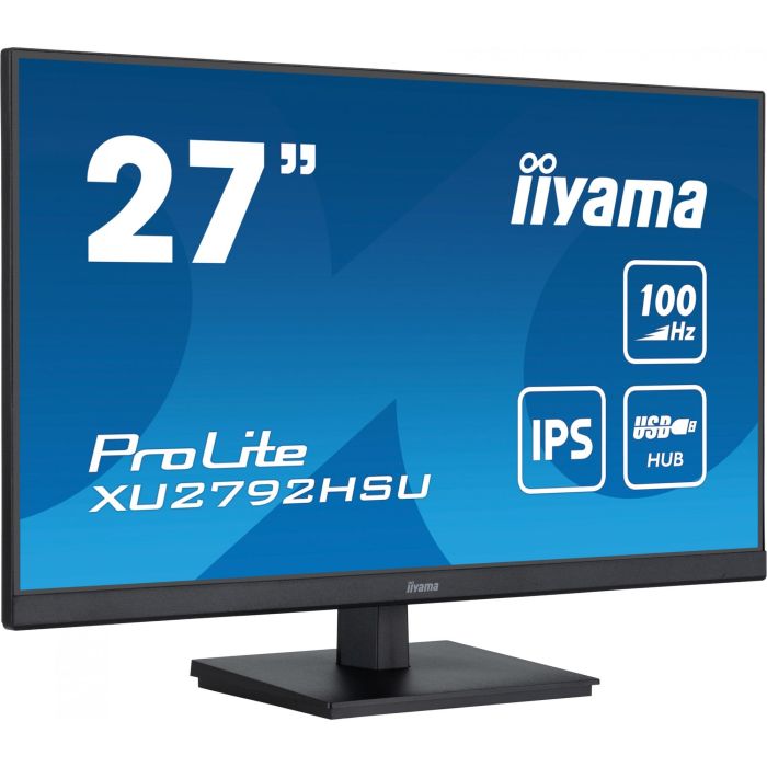 iiyama XU2792HSU-B6 Monitor ProLite 27" FHD IPS 1920x1080 100Hz 0.4ms HDMI DP USB VESA Altavoces Negro 0 iiyama XU2792HSU-B6 Monitor ProLite 27" FHD IPS 1920x1080 100Hz 0.4ms HDMI DP USB VESA Altavoces Negro 0