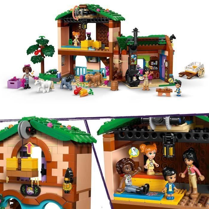 LEGO 42654 Friends Rancho de ponis y establos Set de construcción para niñas de 7 años 2 LEGO 42654 Friends Rancho de ponis y establos Set de construcción para niñas de 7 años 2