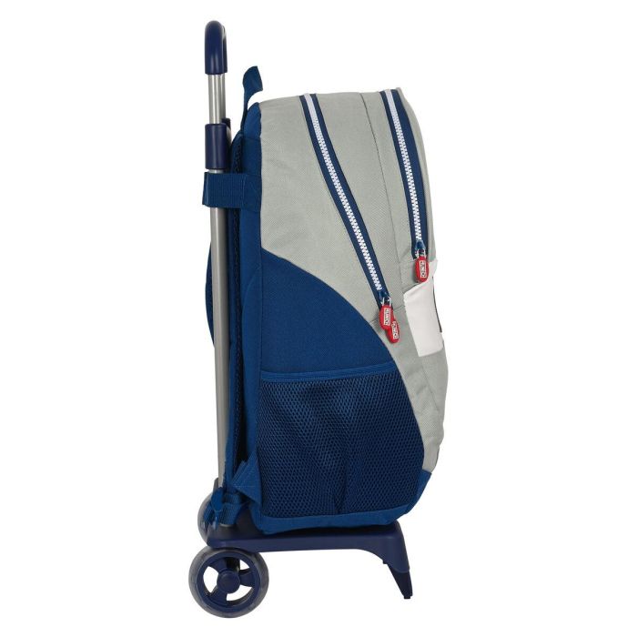 Mochila Escolar con Ruedas Munich College Gris (32 x 44 x 16 cm) 2 Mochila Escolar con Ruedas Munich College Gris (32 x 44 x 16 cm) 2