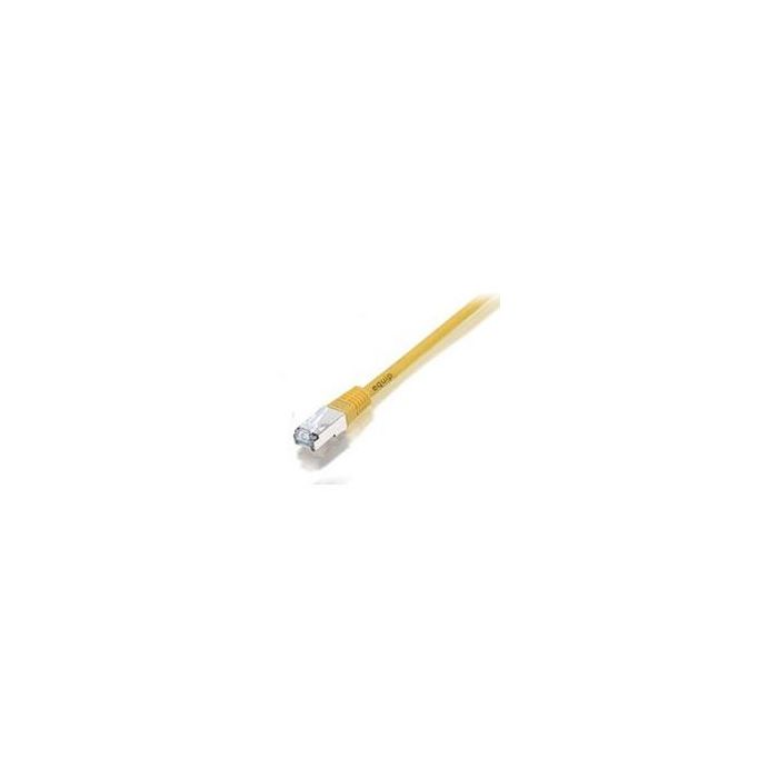 Equip 705466 Cable Patch Cat5e SF/UTP RJ45 a RJ45 10m Amarillo - Blindado, Certificado RoHS