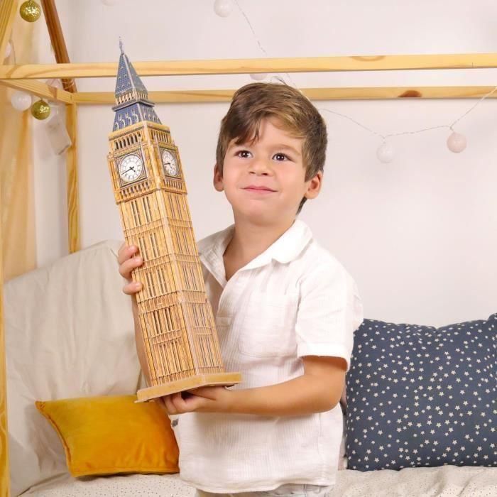 Puzzle 3D - Big Ben - Juego de construcción - EXPLORA - 44 piezas - A partir de 5 años 1 Puzzle 3D - Big Ben - Juego de construcción - EXPLORA - 44 piezas - A partir de 5 años 1
