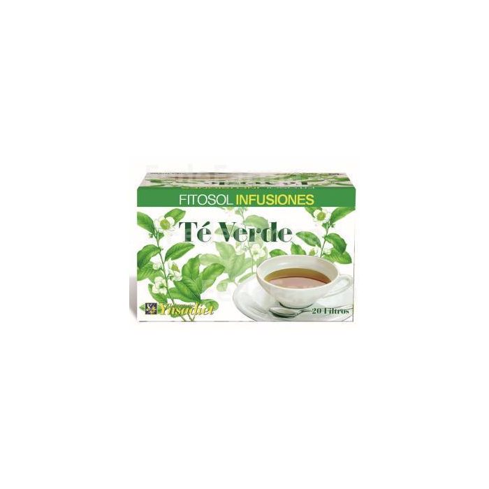Fitosol Infusión de Té Verde 20 Filtros, para Después de Comidas