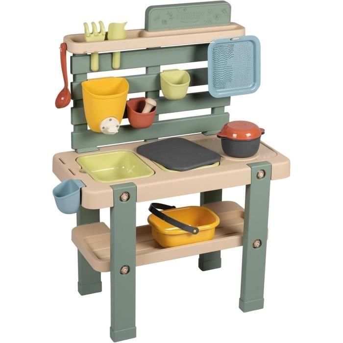 SMOBY Life - Mud Kitchen - Cocina con temática de hogar SMOBY Life - Mud Kitchen - Cocina con temática de hogar