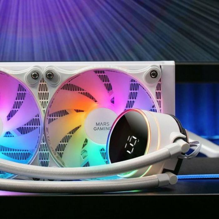 Kit de Refrigeración Líquida Mars Gaming MLLCD240W 1