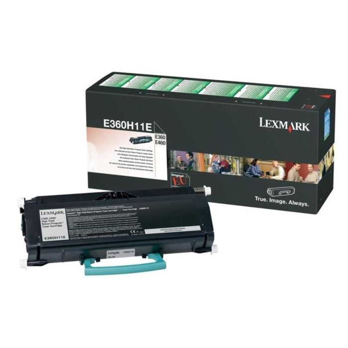 Lexmark Toner Negro E 360 D Dn E 460 Dn Dw E 462 Dtn E 360 D Dn E 460 Dn Dw E 462 Dtn - Alto Rendimiento