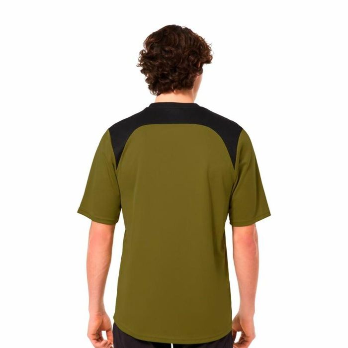 Camiseta de Manga Corta Hombre Oakley Free Ride SS Verde Oliva M 1