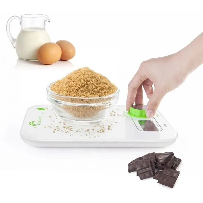Little Balance Green Power Báscula de Cocina - Blanco 3