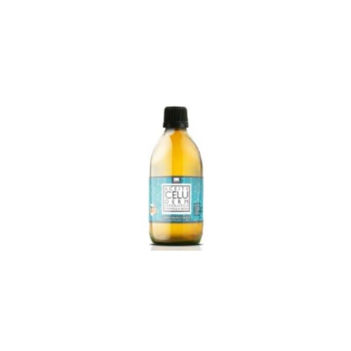Celuderm Aceite Anticelulítico Masaje 500ml con Almendras, Limón, Geranio y Hinojo