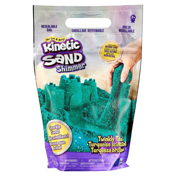 Bolsa Arena Turquesa Brillante Kinetic Sand 6060801 Spin Bolsa Arena Turquesa Brillante Kinetic Sand 6060801 Spin