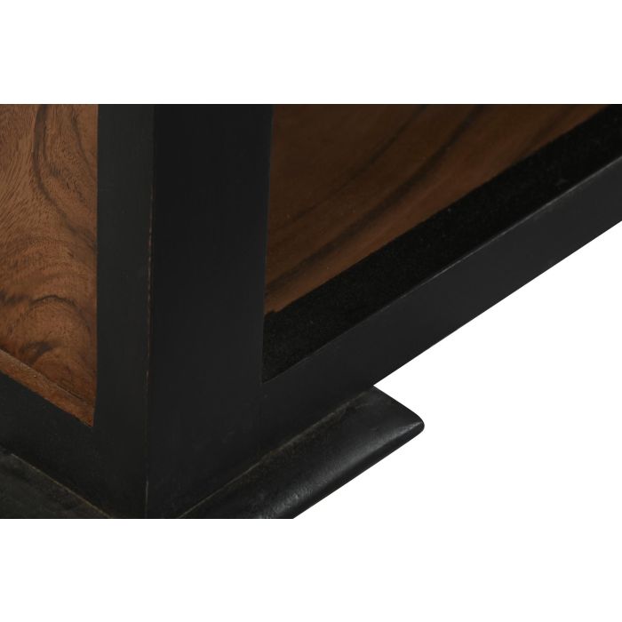 DKD Home Decor Mueble TV Marron Oscuro 45 x 140 x 45 cm 4