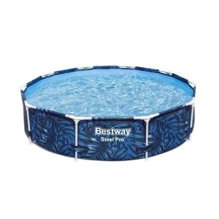 Piscina tubular elevada BESTWAY - Steel Pro - 305 x 66 cm - Redonda Piscina tubular elevada BESTWAY - Steel Pro - 305 x 66 cm - Redonda