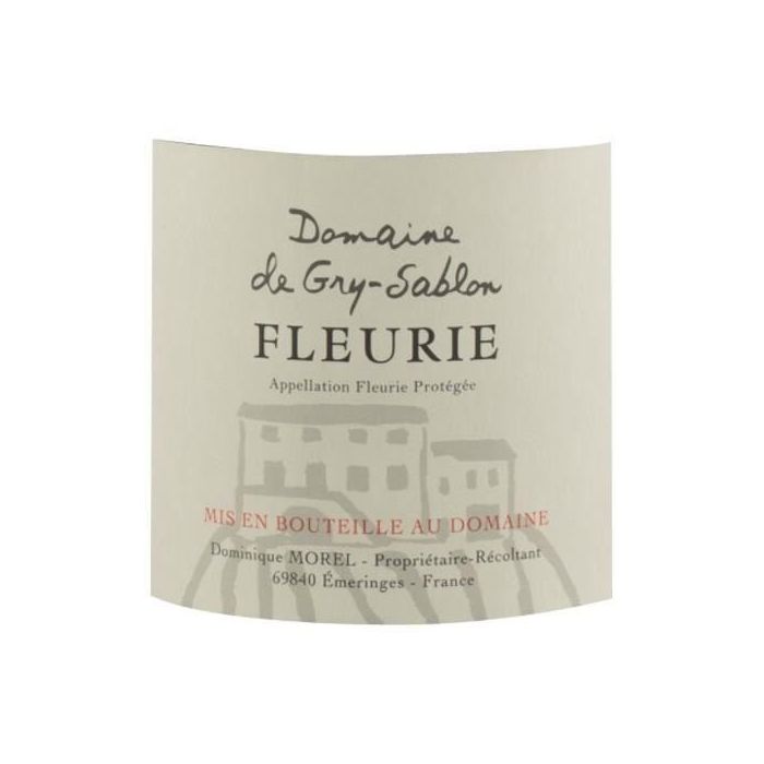 Domaine de Gry-Sablon Les Vieilles Vignes 2023 Fleurie - Vino tinto del Ródano 1