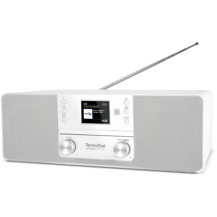Technisat DigitRadio 370 CD BT weiss 2 Technisat DigitRadio 370 CD BT weiss 2