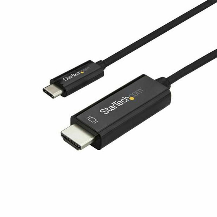 Adaptador USB C a HDMI Startech CDP2HD3MBNL Negro 3 m 1 Adaptador USB C a HDMI Startech CDP2HD3MBNL Negro 3 m 1
