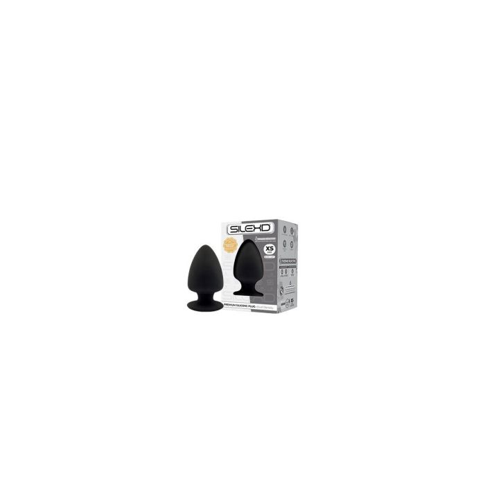 Plug Anal Silexd Negro Silicona XS 1 Plug Anal Silexd Negro Silicona XS 1