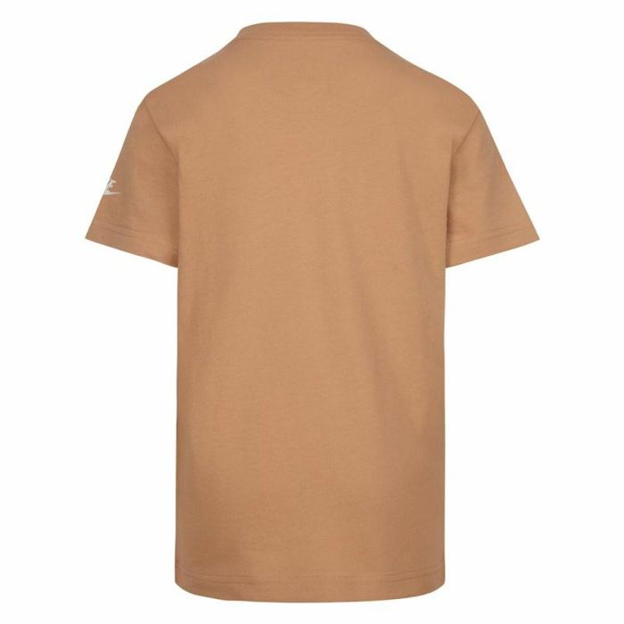 Camiseta de Manga Corta Niño Nike Retro Ss Beige 4