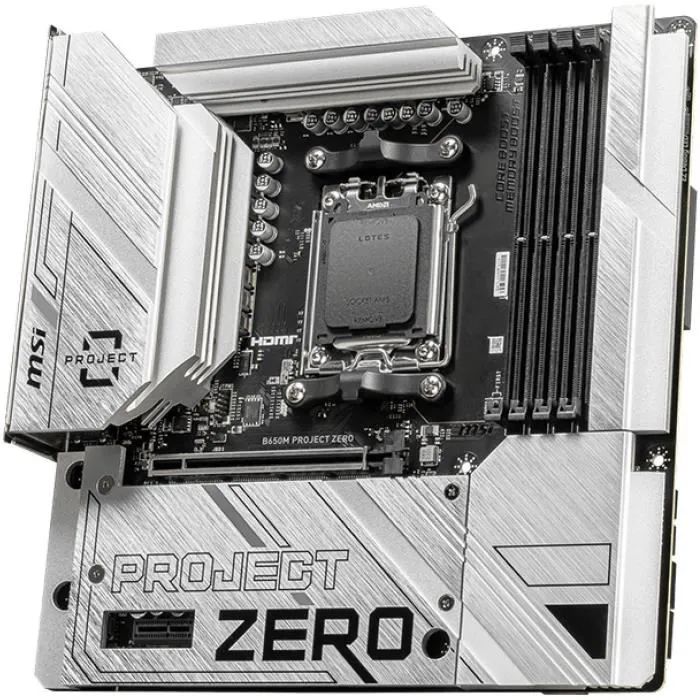 Msi Placa Base B650M PROJECT ZERO MSI4711377126649 3