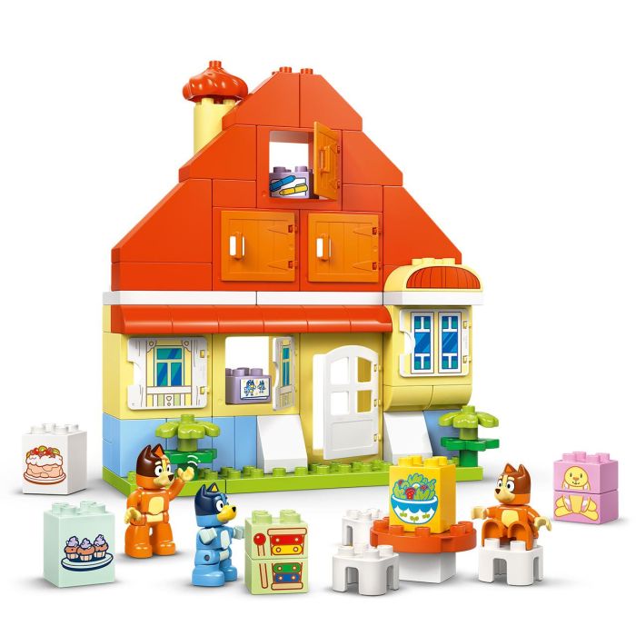 Lego 10459 DUPLO Casa Familiar de Bluey y Juego de Memoria - Juguete de Construcción Creativo para Niños de 3 Años 2 Lego 10459 DUPLO Casa Familiar de Bluey y Juego de Memoria - Juguete de Construcción Creativo para Niños de 3 Años 2