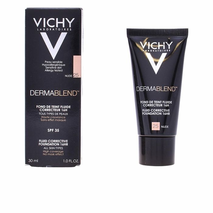 Fondo de Maquillaje Fluido Dermablend Vichy Spf 35 30 ml 5 Fondo de Maquillaje Fluido Dermablend Vichy Spf 35 30 ml 5